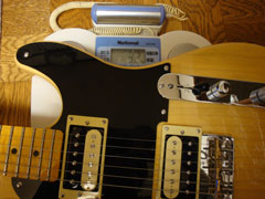 テレギブを体重計に乗せました